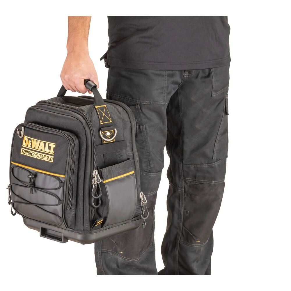 DeWALT DWST08025 TOUGHSYSTEM 2.0 Durable 1680D Compact Tool Bag W/ 25 Pockets 11 DeWALT DWST08025 TOUGHSYSTEM 2.0 Durable 1680D Compact Tool Bag W/ 25 Pockets – Image 11