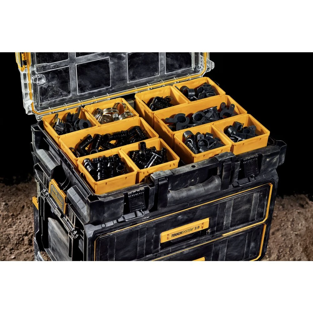 DeWALT DWST08040 ToughSystem 2.0 Full-Size Organizer W/ IP65 Rating 7 DeWALT DWST08040 ToughSystem 2.0 Full-Size Organizer W/ IP65 Rating – Image 7