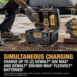 DeWALT DWST08050 TOUGHSYSTEM 2.0 20V Dual Port Charger Box -3D Prima Boutique DWST08050 6