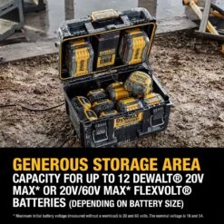 DeWALT DWST08050 TOUGHSYSTEM 2.0 20V Dual Port Charger Box -3D Prima Boutique DWST08050 7