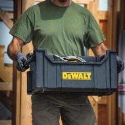 DeWALT DWST08205 TOUGHSYSTEM Robust Tote W/ Adjustable Foldable Brackets -3D Prima Boutique DWST08205 4