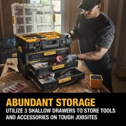 DeWALT DWST08330 TOUGHSYSTEM 2.0 Three-Drawer Unit -3D Prima Boutique DWST08330 4