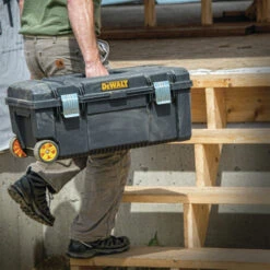 DeWALT DWST28100 28 Inch Structural Foam Portable Telescopic Handle Tool Box -3D Prima Boutique DWST28100 5 e42b0d6e 8bf9 463c b361 3126a0c63150