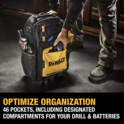 DeWALT DWST560101 PRO Durable Water Resistance Backpack On Wheels -3D Prima Boutique DWST560101 8
