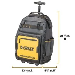 DeWALT DWST560101 PRO Durable Water Resistance Backpack On Wheels -3D Prima Boutique DWST560101 9