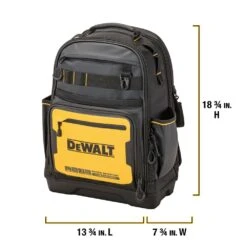 DeWALT DWST560102 PRO Durable Denier Fabric Backpack W/ 43 Pockets -3D Prima Boutique DWST560102 8