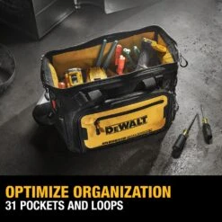 DeWALT DWST560103 16" PRO Durable Water Resistance Tool Bag -3D Prima Boutique DWST560103 10