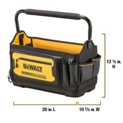 DeWALT DWST560106 20" PRO Durable Water Resistant Tool Tote -3D Prima Boutique DWST560106 9