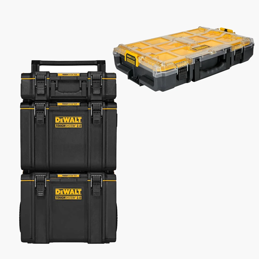DeWALT DWST60436-KIT2 TOUGHSYSTEM 2.0 Rolling Tower W/ Full-Size Organizer 1 DeWALT DWST60436-KIT2 TOUGHSYSTEM 2.0 Rolling Tower W/ Full-Size Organizer