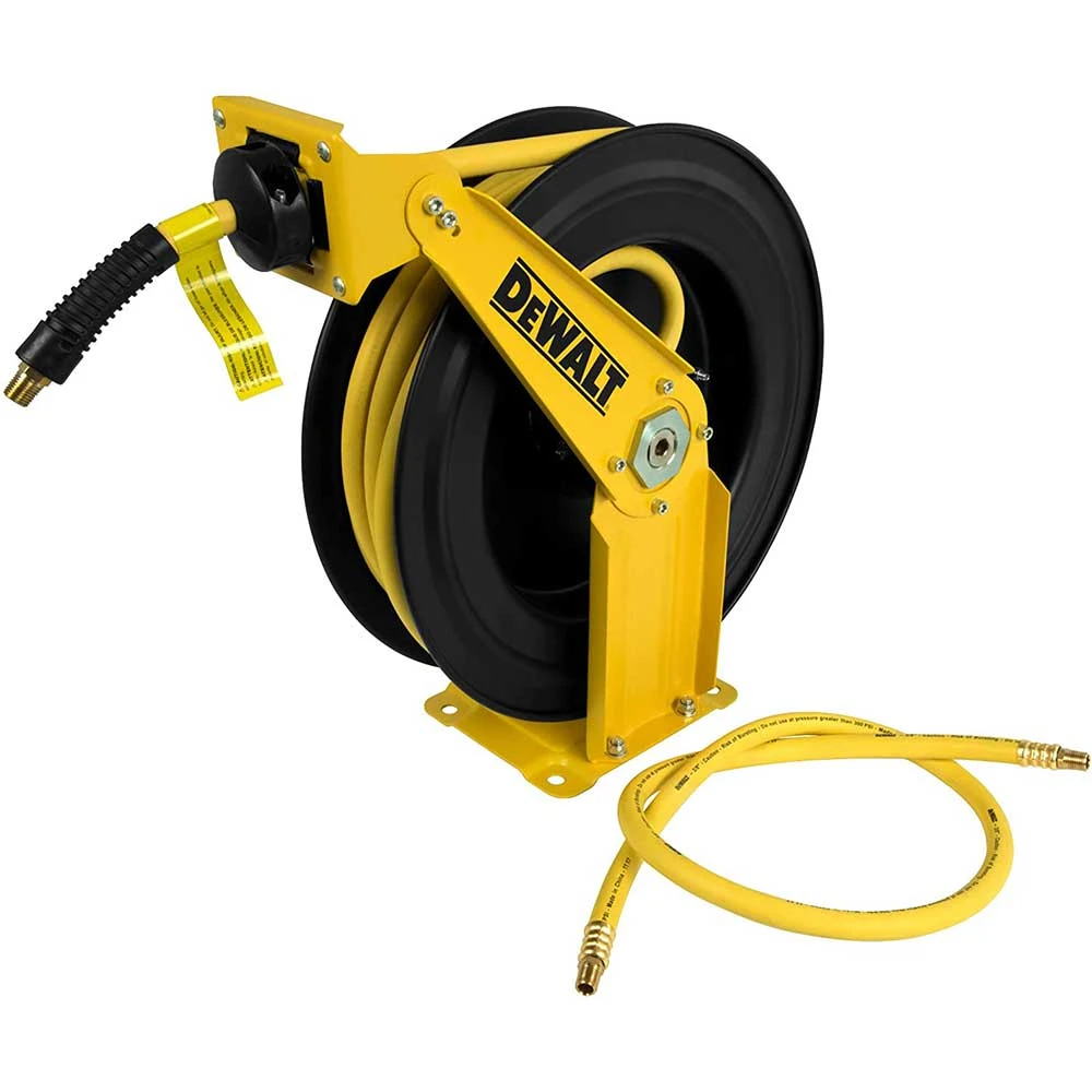 DeWALT DXCM024-0343 3/8" X 50' Double Arm Auto Retracting Air Hose Reel 1 DeWALT DXCM024-0343 3/8" X 50' Double Arm Auto Retracting Air Hose Reel