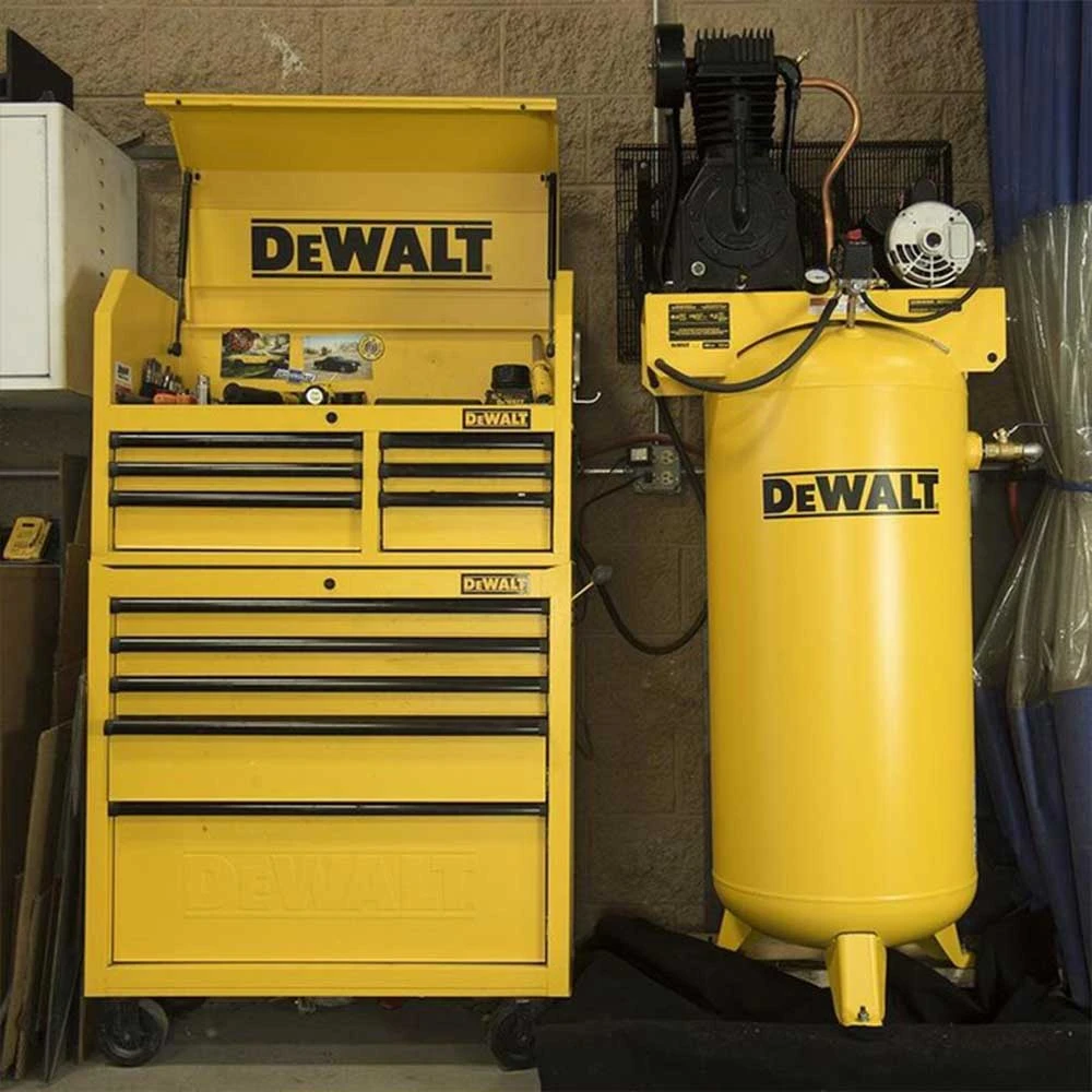 DeWALT DXCMV5076055 60 Gallon 175 PSI Stationary Electric Air Compressor 7 DeWALT DXCMV5076055 60 Gallon 175 PSI Stationary Electric Air Compressor – Image 7