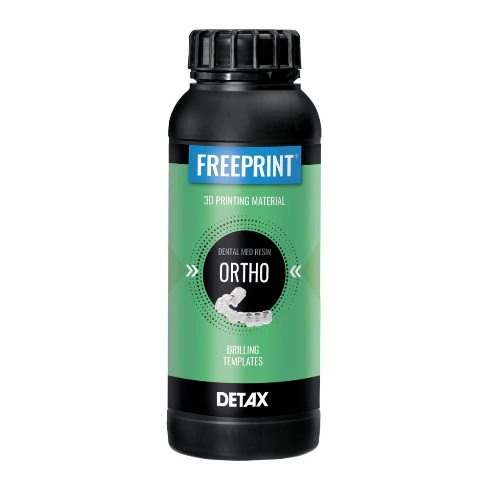 Detax - Freeprint Ortho - Classe IIa - Transparent - 1 Kg 1 Detax - Freeprint Ortho - Classe IIa - Transparent - 1 Kg