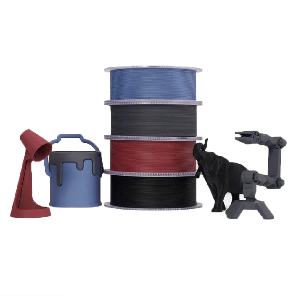 Bambu Lab - PLA-CF - Noir (Black) - 1,75 Mm - 1 Kg 3 Bambu Lab - PLA-CF - Noir (Black) - 1,75 Mm - 1 Kg – Image 3