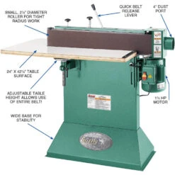Grizzly G0512 110V/220V 6 Inchx 80 Inch Edge Sander Wrap-Around Table -3D Prima Boutique G0512 4
