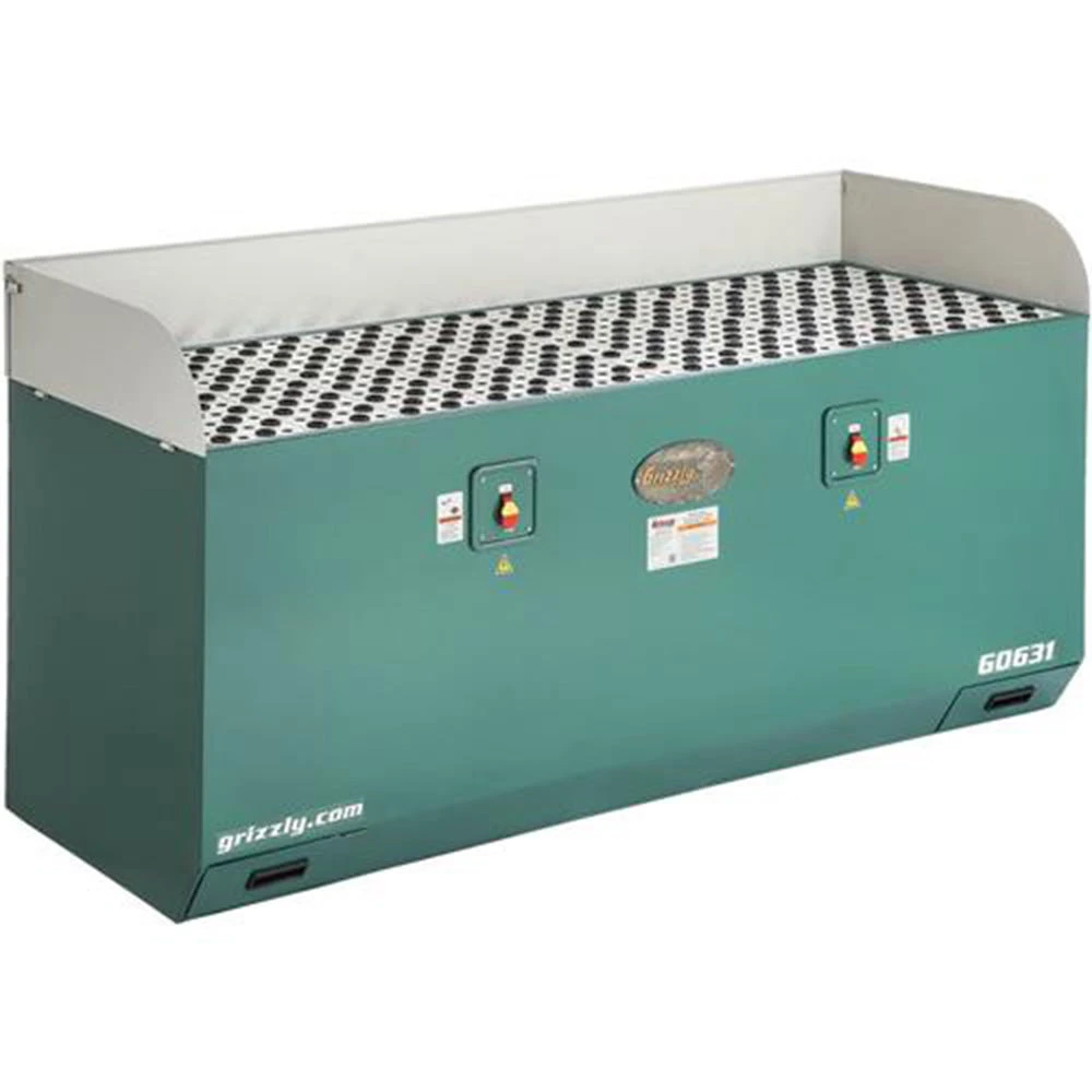 Grizzly G0631 110V 28 Inch X 79 Inch Extra Long Downdraft Table 1 Grizzly G0631 110V 28 Inch X 79 Inch Extra Long Downdraft Table