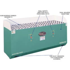 Grizzly G0631 110V 28 Inch X 79 Inch Extra Long Downdraft Table 10 Grizzly G0631 110V 28 Inch X 79 Inch Extra Long Downdraft Table -3D Prima Boutique G0631 3