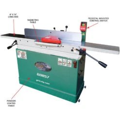 Grizzly G0857 230V 8 Inch X 76 Inch Parallelogram Jointer With Mobile Base -3D Prima Boutique G0857 3 63d38d55 b887 4a5b 89dc ca5d0906d4b7