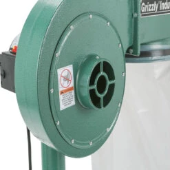 Grizzly G8027 1 HP Dust Collector -3D Prima Boutique G8027 5