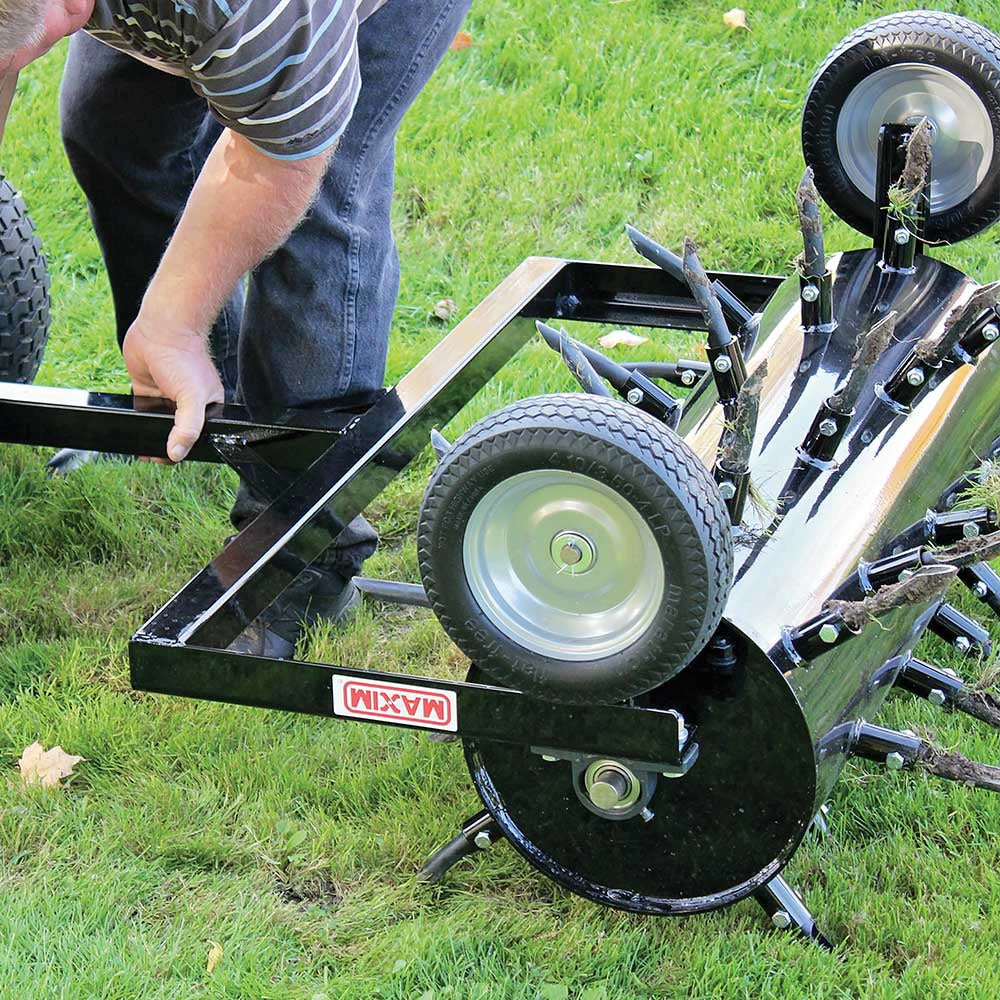 Maxim MSP36.MAX 36" Plug Aerator Tow-Behind W/ 24 Gallon Drum 8 Maxim MSP36.MAX 36" Plug Aerator Tow-Behind W/ 24 Gallon Drum – Image 8