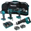 Makita GT401M1D1 40V MAX XGT Brushless Cordless Lithium-Ion 4 Tool Combo Kit