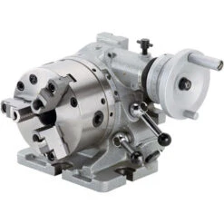 Grizzly H7506 Horizontal/Vertical Rotary Indexing Table With Chuck