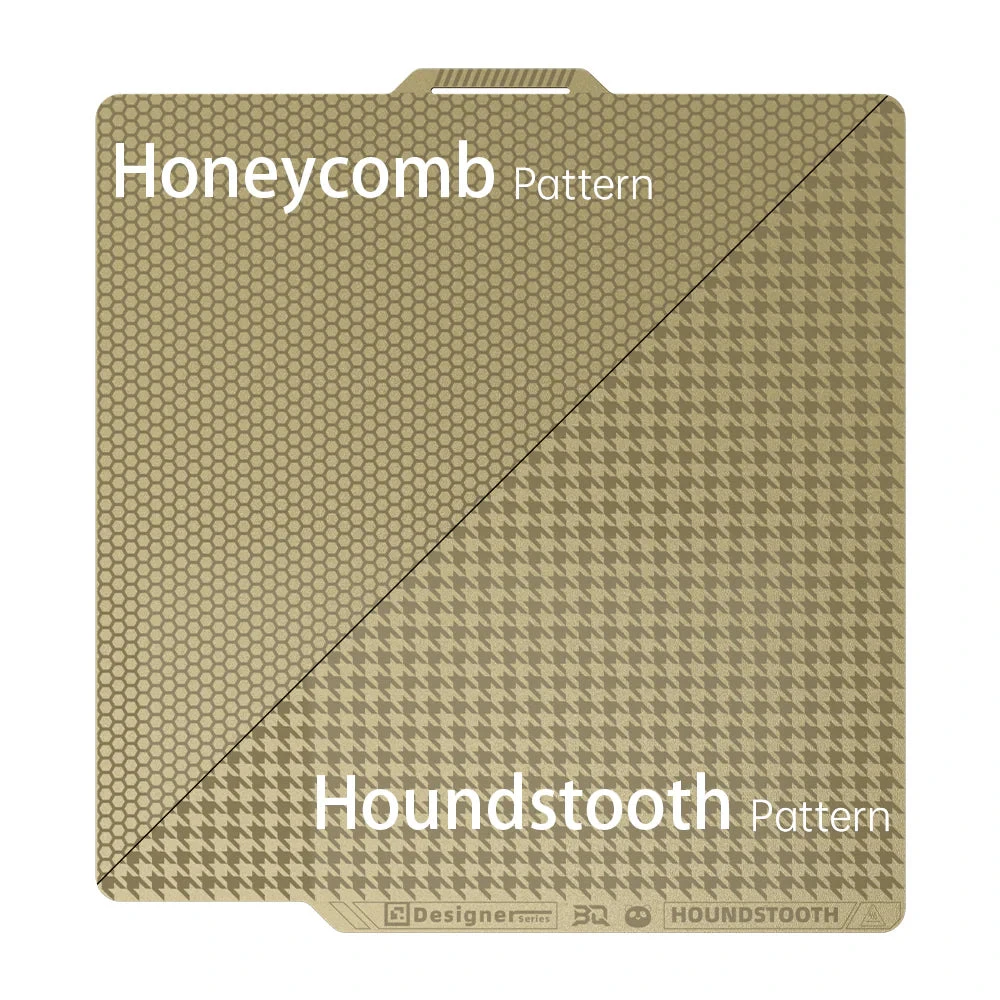 Biqu - Mega Pack Panda BuildPlate CryoGrip Pro (Fine & Coarse Texture) + Honeycomb & Houndstooth - Bambu Lab X1/P1/A1 7 Biqu - Mega Pack Panda BuildPlate CryoGrip Pro (Fine & Coarse Texture) + Honeycomb & Houndstooth - Bambu Lab X1/P1/A1 – Image 7