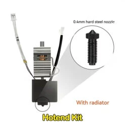 Zimple3D - Anycubic Kobra 3 Tête D'impression (Full Hotend Kit) - Hard Steel - 0.4 Mm