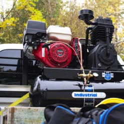 Industrial Air IH1393075 30 Gallon 13 HP Truck Mount Air Compressor W/Engine -3D Prima Boutique IAR IH1393075 6