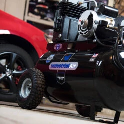 Industrial Air IPA1882054 20 Gallon 155-Psi 1.9 HP Horizontal Air Compressor -3D Prima Boutique IAR IPA1882054 3