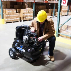 Industrial Air IPA1882054 20 Gallon 155-Psi 1.9 HP Horizontal Air Compressor -3D Prima Boutique IAR IPA1882054 5