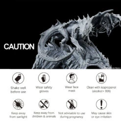 Jamg He - Résine UV Standard Plus 10k - Gris Nébuleux (Nebula Grey) - 1 Kg -3D Prima Boutique JAMGHE StandardResinPlus10k NebulaGrey 2