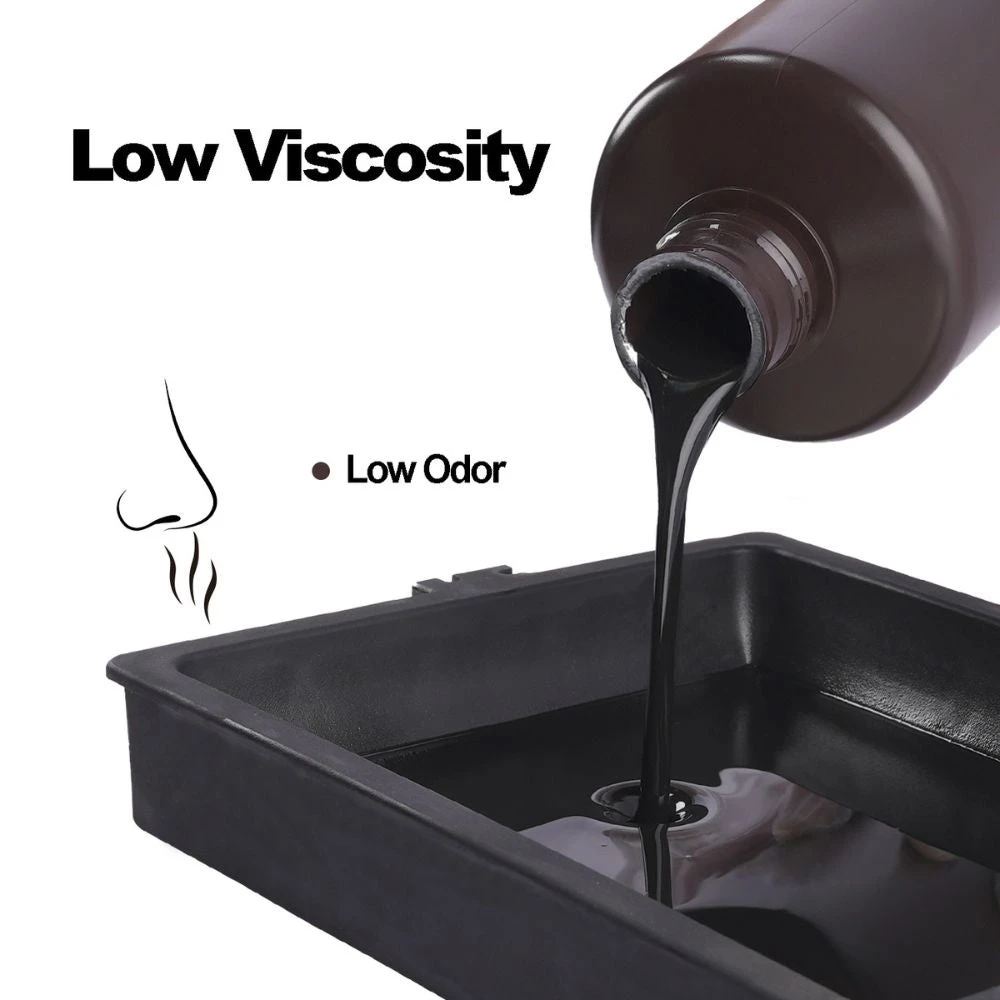 Jamg He - Résine UV Standard Plus 10k - Noir (Black) - 1 Kg 2 Jamg He - Résine UV Standard Plus 10k - Noir (Black) - 1 Kg – Image 2