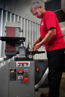 Jet JT1-112 J-64812VS 6" X 48" Belt W/ 12" Disc Finishing/Grinding Machine -3D Prima Boutique JET 112 hash escaped 10