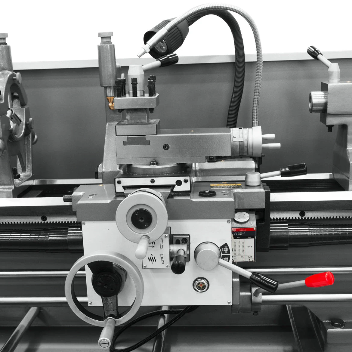 Jet 322830 230-Volt 3-Hp 1-Phase Geared Head Bench Lathe 6 Jet 322830 230-Volt 3-Hp 1-Phase Geared Head Bench Lathe – Image 6