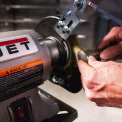 JET 577126 JBG-6W 115V 1/2 HP 6" Bench Grinder W/ Wire Wheel -3D Prima Boutique JET 577126 6