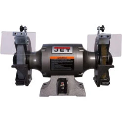 JET 577128 JBG-8W 115V 1 HP 8" Bench Grinder W/ Wire Wheel