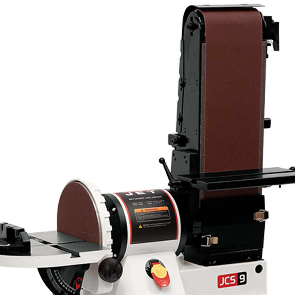 Jet JSG-96OS 3/4HP 1Ph 115V 6" X 48" Belt / 9" Disc Sander With Open Stand 2 Jet JSG-96OS 3/4HP 1Ph 115V 6" X 48" Belt / 9" Disc Sander With Open Stand – Image 2