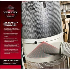 JET 708658K DC-1100VX-5M 1.5HP 1PH Dust Collector Filter Kit 9 JET 708658K DC-1100VX-5M 1.5HP 1PH Dust Collector Filter Kit -3D Prima Boutique JET 708658K 3