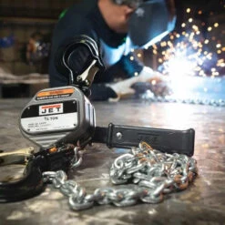 Jet JLA-150-10 JLA 1-1/2 Ton Aluminum Series Lever Hoist W/ 10' Lift -3D Prima Boutique JET JT9 375410 10