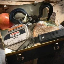 Jet JLA-150-10 JLA 1-1/2 Ton Aluminum Series Lever Hoist W/ 10' Lift -3D Prima Boutique JET JT9 375410 9
