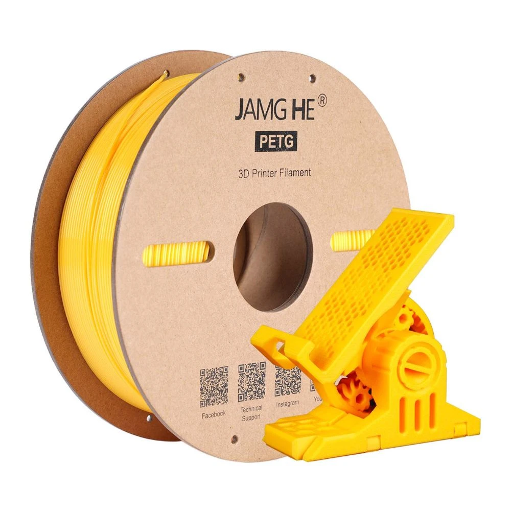 Jamg He - PETG - Jaune (Yellow) - 1,75 Mm - 1 Kg