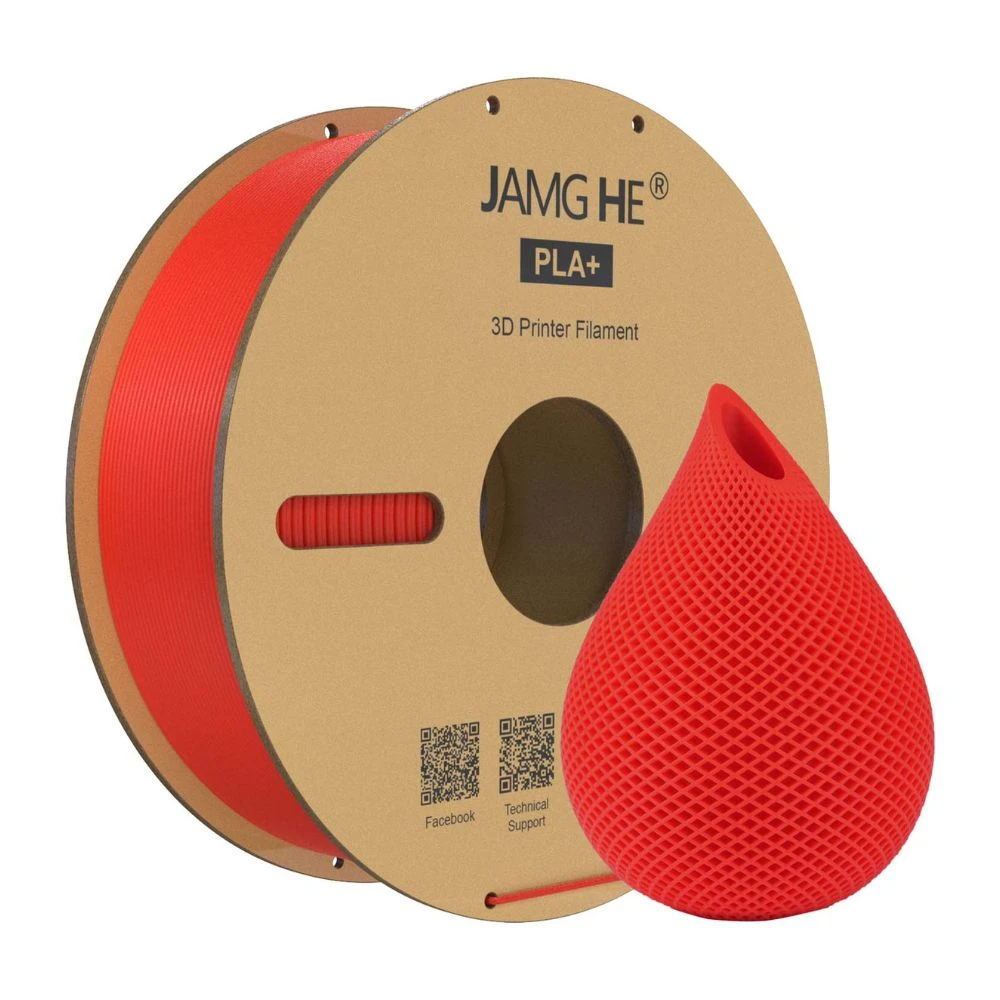 Jamg He - PLA+ - Rouge - 1,75 Mm - 1 Kg