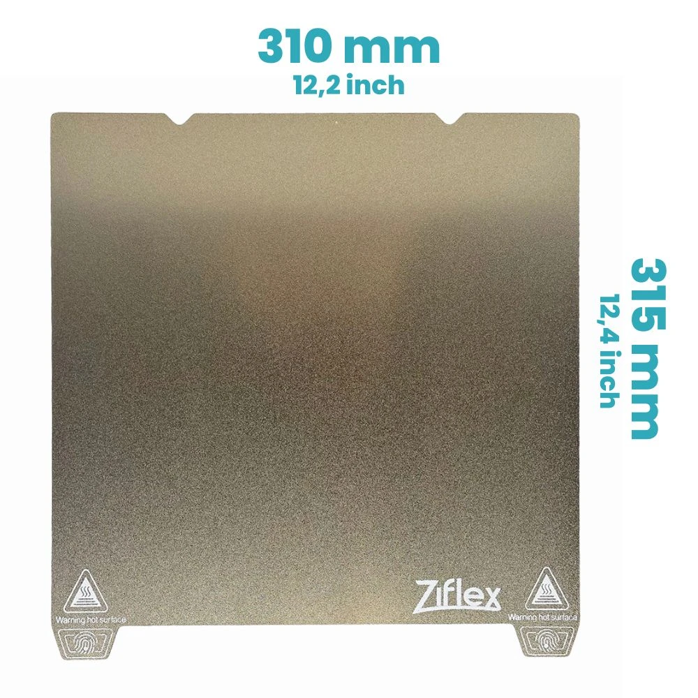 Ziflex - Plateau Flexible PEI 310 X 315 Mm Textured - Creality K1 Max 1 Ziflex - Plateau Flexible PEI 310 X 315 Mm Textured - Creality K1 Max