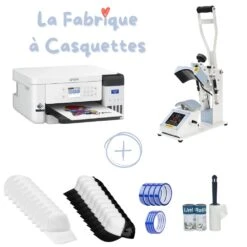 Pack Complet - La Fabrique à Casquettes à Sublimer