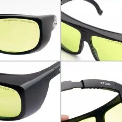 XTool - Lunettes De Sécurité Pour Laser - 190nm-460nm & 800nm-1100nm -3D Prima Boutique Lunettes de Securite pour Laser 3