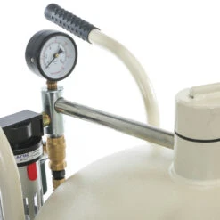 Shop Fox M1115 20 Gallon 65-125 Psi Heavy Duty Portable Rolling Sandblaster -3D Prima Boutique M1115 4