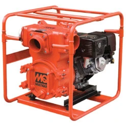 Multiquip QP4TH 8-Hp 555-Gpm 4-Inch Suction Gas Powered Trash Pump