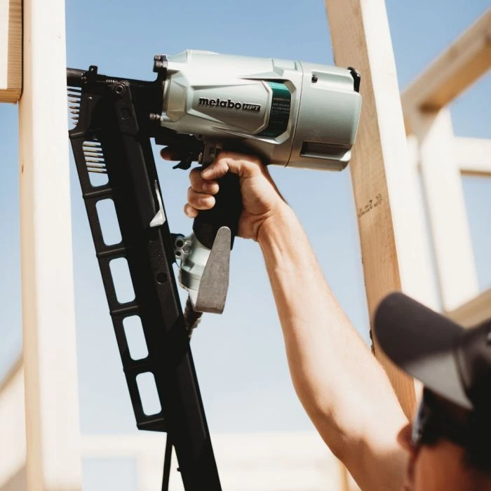 Metabo HPT KNR83A5SM 3-1/4" 21 Degree Framing Nailer W/ Impact Driver Kit 3 Metabo HPT KNR83A5SM 3-1/4" 21 Degree Framing Nailer W/ Impact Driver Kit – Image 3