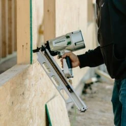 Metabo HPT NV45AB2 1-3/4" Pneumatic Coil Roofing Nailer Side Load Magazine -3D Prima Boutique MTB NV45AB2 hash escaped 11