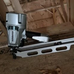 Metabo HPT NV45AB2 1-3/4" Pneumatic Coil Roofing Nailer Side Load Magazine -3D Prima Boutique MTB NV45AB2 hash escaped 7